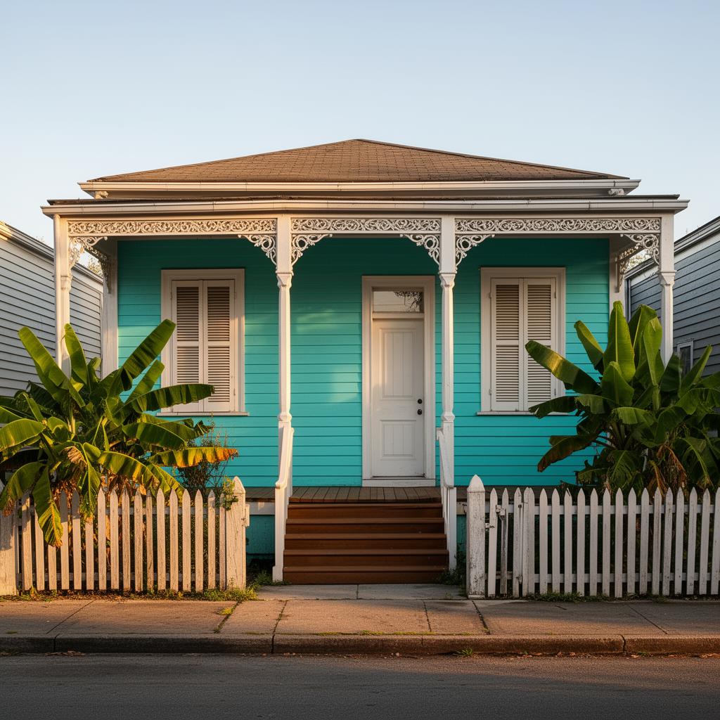 New Orleans shotgun house